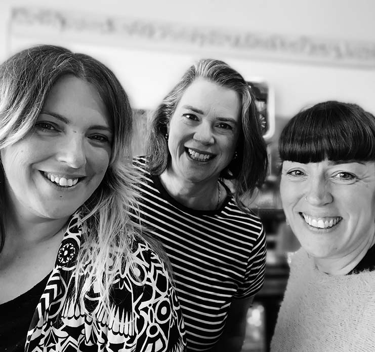 amy and amanda and emily of cafe recharge